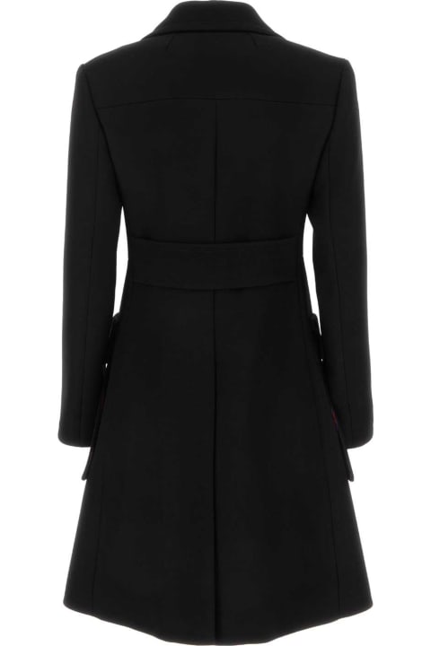 Etro Coats & Jackets for Women Etro Black Wool Coat