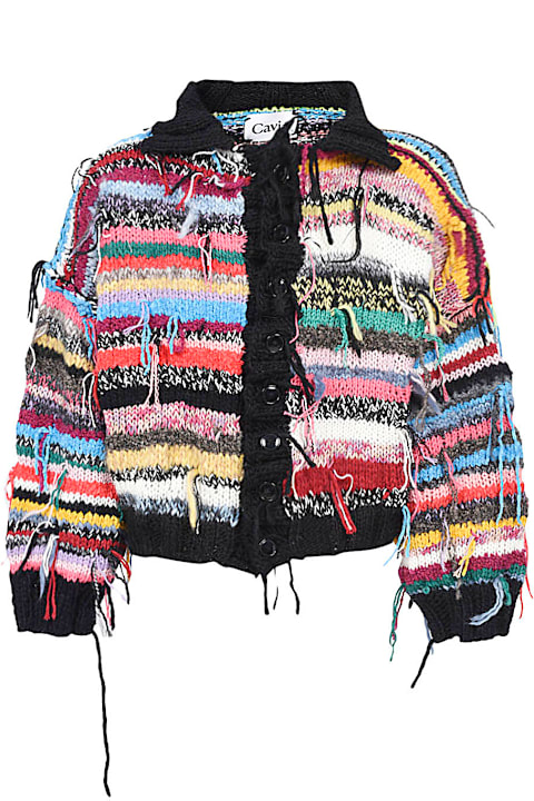 Cavia for Women Cavia Wool Crochet Oversized Cardigan