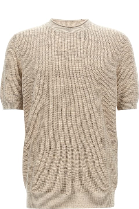 Sweaters for Men Brunello Cucinelli Linen Cotton Sweater