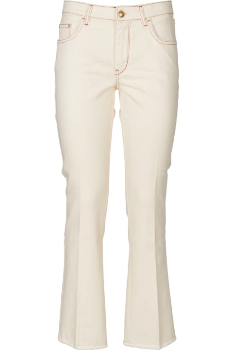 Fay for Women Fay Cream-colored Jeans