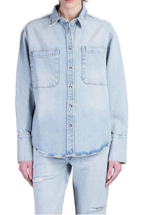 Anine Bing for Women Anine Bing Dante Long Sleeved Oversized Shirt
