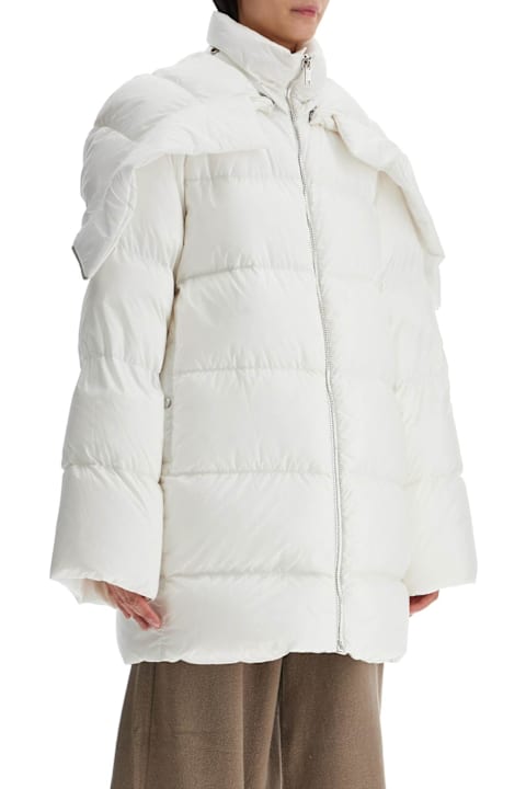 Moncler + Rick Owens Women Moncler + Rick Owens Unisex Hooded Cyclopic Coat