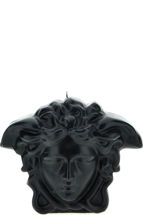 Home Décor Versace &#Black Satin Comb Holder