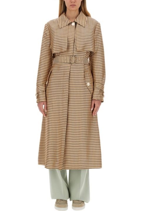 Lanvin Coats & Jackets for Women Lanvin Belted Trench Coat