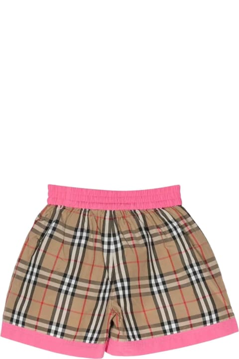 Burberry for Kids Burberry Pink Shorts Girl