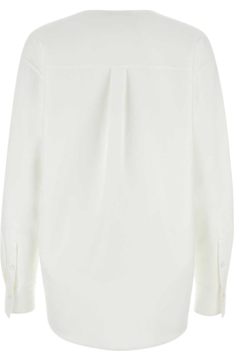 Homeware Valentino Garavani White Cotton Blend Blouse