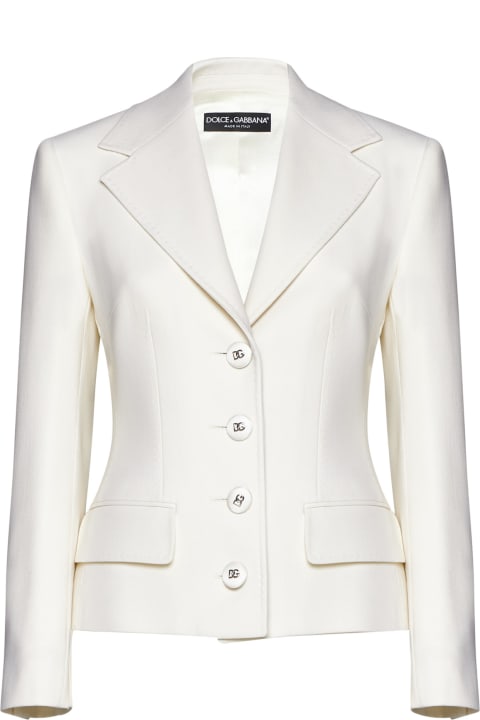 Dolce & Gabbana Coats & Jackets for Women Dolce & Gabbana Single Breasted Button Jacket