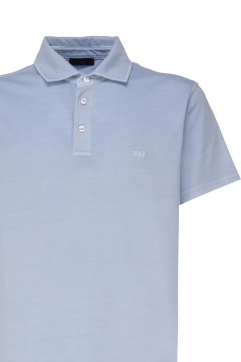 Fay Topwear for Men Fay Polo T-shirt In Cotton