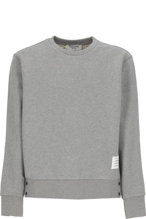 Thom Browne for Men Thom Browne Sweatshirt With Tricolor Inlay