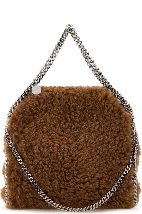 Stella McCartney for Kids Stella McCartney Biscuit Alter Mat Shearling Mini Falabella Handbag