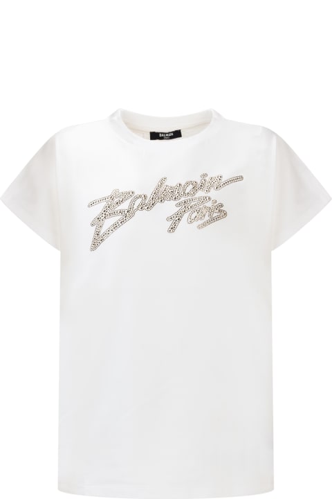 T-Shirts & Polo Shirts for Boys Balmain T-shirt With Logo