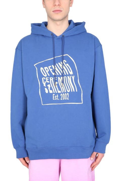 Opening Ceremony Fleeces & Tracksuits for Women Opening Ceremony Sweatshirt With Logo Box