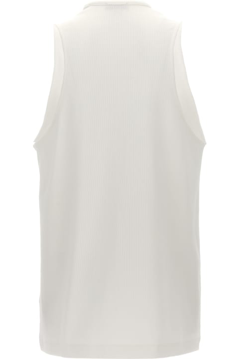 Topwear for Men Fear of God Leather Logo Patch Tank Top