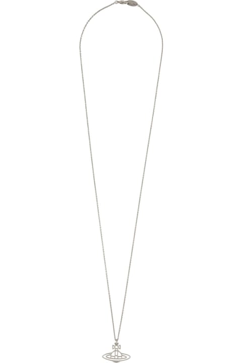 Jewelry for Women Vivienne Westwood Thin Necklace With Orb Pendant