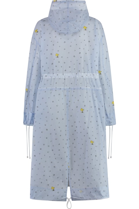 Moncler Clothing for Women Moncler Moncler X Peanuts - Erne Hooded Raincoat