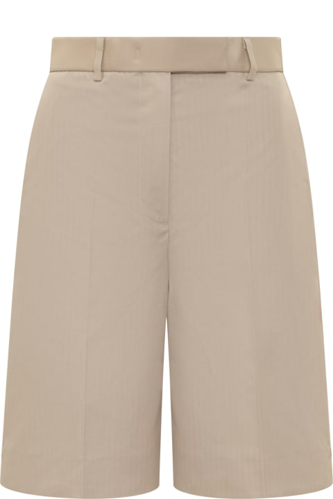 Thom Browne Pants & Shorts for Women Thom Browne Rwb Gros-grain Short
