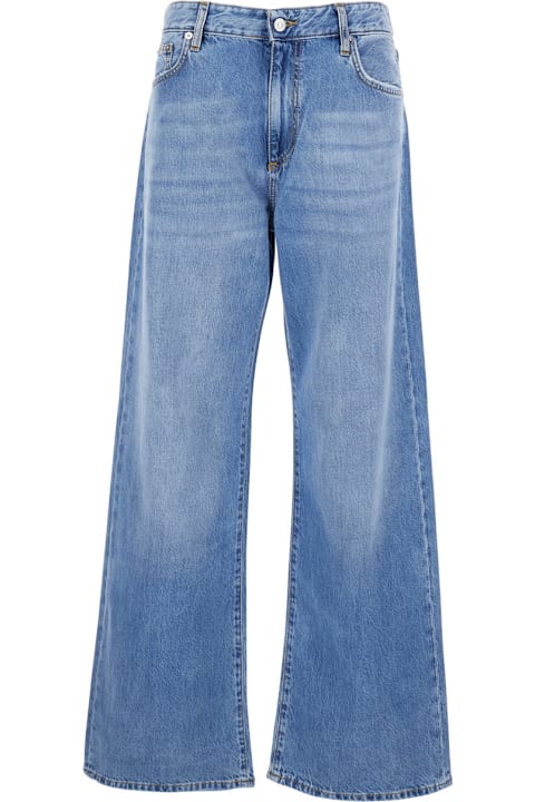 Roy Rogers for Men Roy Rogers Js) Super Wide Woman Denim Tencel Ocean Denim