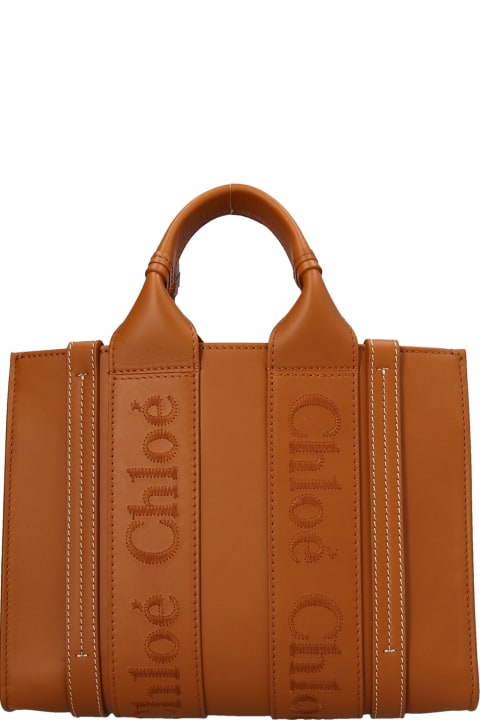 Chloé Totes for Women Chloé 'woody' Small Shopping Bag