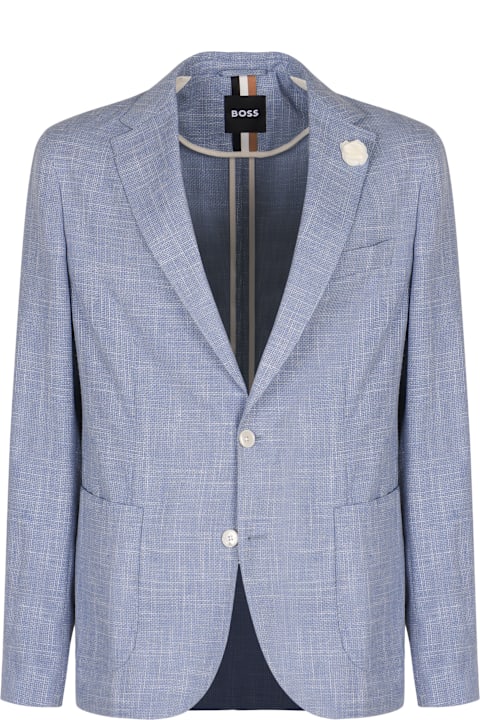 Hugo Boss Coats & Jackets for Men Hugo Boss Single-breasted Slim Fit Blazer