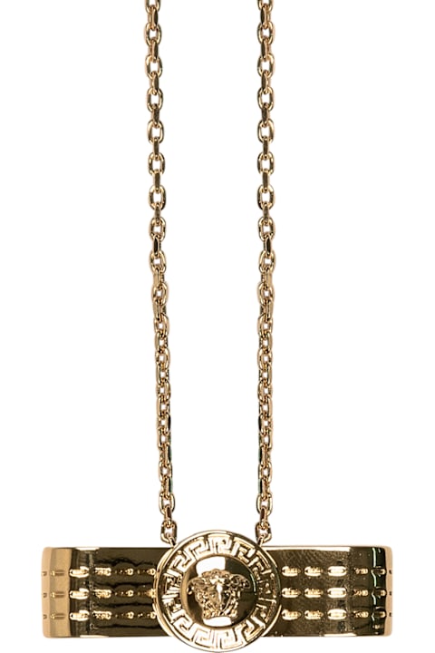 Versace قلادات معدنية لـ السيدات Versace Necklace Metal