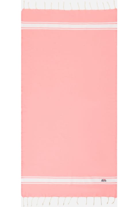 メンズ 水着 MC2 Saint Barth Pink Fluo Cotton Towel