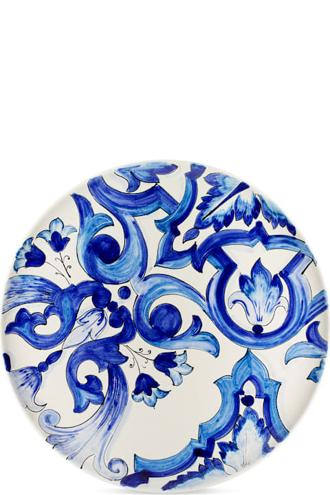 Tableware Dolce & Gabbana Charger Plate Blue