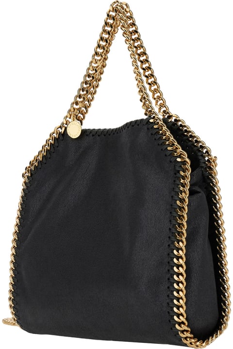 Mini Tote Eco Shaggy Deer W/gold Color Chain