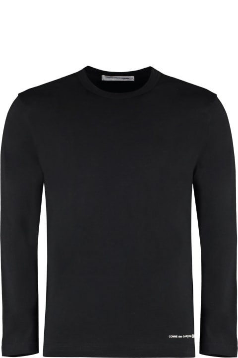 Fashion for Men Comme des Garçons Shirt Long Sleeve Cotton T-shirt
