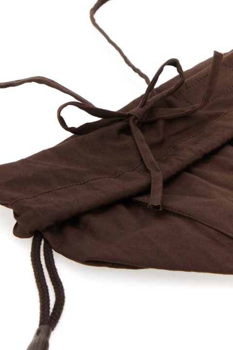 Dragon Diffusion Bags for Women Dragon Diffusion Dark Brown Cotton Sack