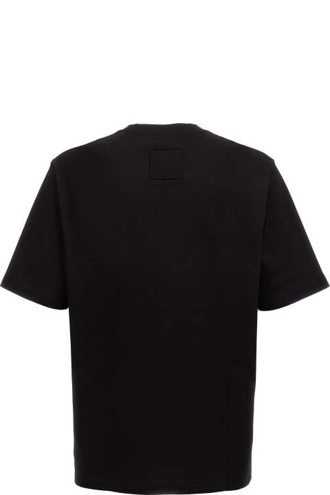 آخر صيحات الموضة من القسم الرجالي Lanvin Logo Embroidery T-shirt