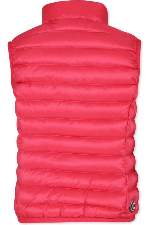 Homeware Colmar Pink Vest For Girl With Logo