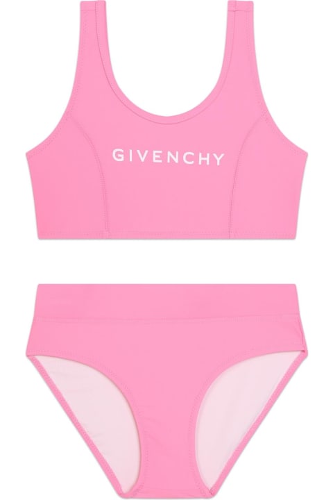 Givenchy for Girls Givenchy High-waisted Bikini Bottom With Logo