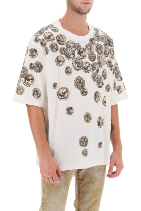 Dolce & Gabbana Clothing for Men Dolce & Gabbana Coins Print T-shirt
