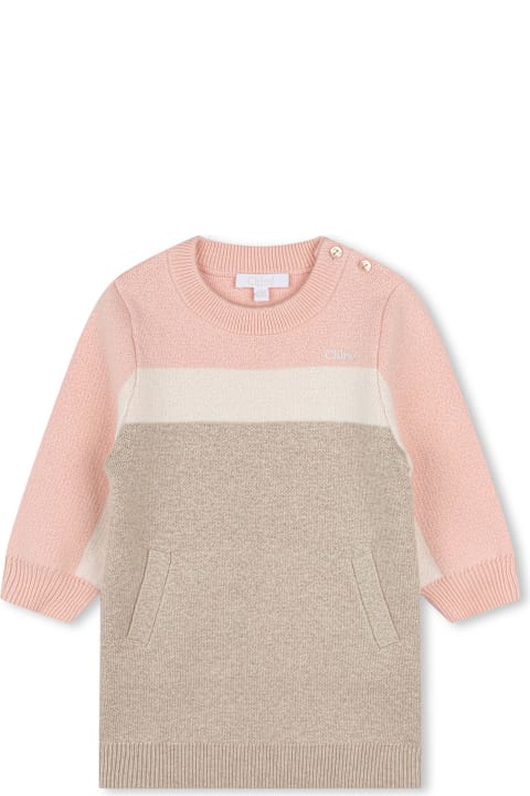 Chloé Bodysuits & Sets for Baby Girls Chloé Dresses