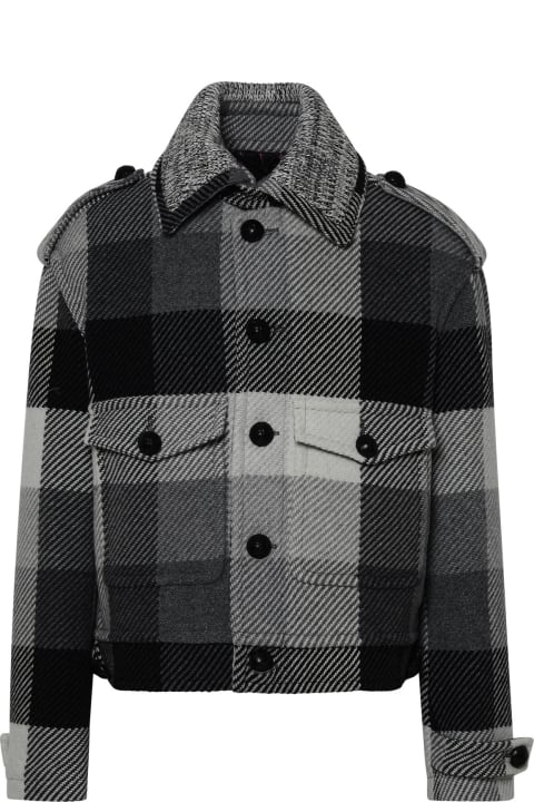 メンズ Etroのコート＆ジャケット Etro Gray Wool Jacket