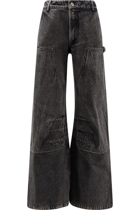 ih nom uh nit for Women ih nom uh nit Carpenter Grey Denim Trousers