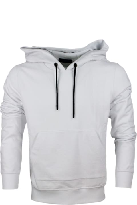 Kiton for Men Kiton Crew Neck Sweatshirt With Long Sleeve Hood
