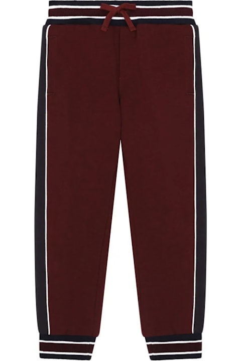 Bottoms for Boys Dolce & Gabbana Pantaloni Sportivi Con Logo