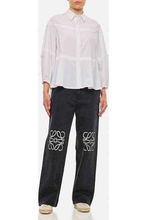 Fashion for Women Loewe Anagram Baggy Jeans