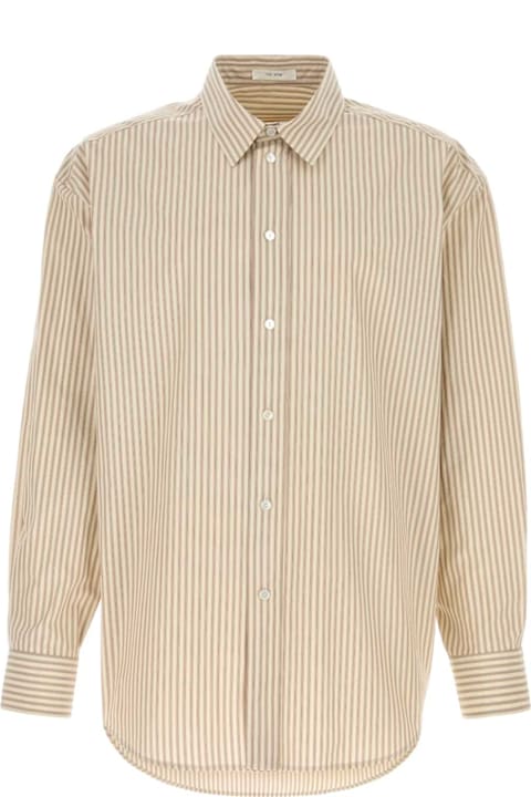 The Row for Kids The Row Embroidered Poplin Granada Shirt