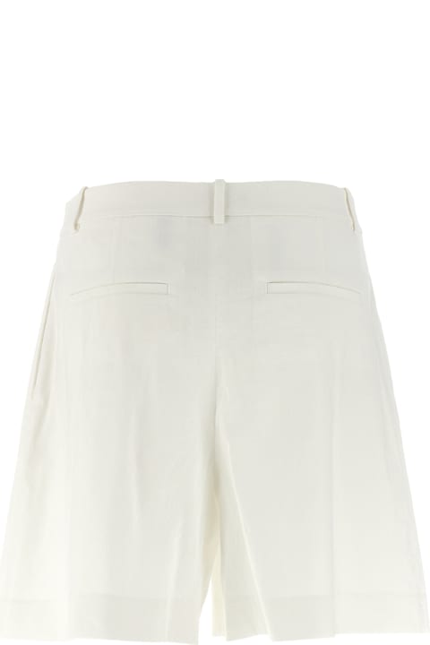 Theory Clothing for Women Theory Pleated Bermuda Shorts