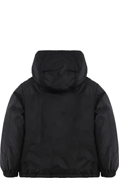 Moncler for Boys Moncler Gershom Hooded Nylon Jacket