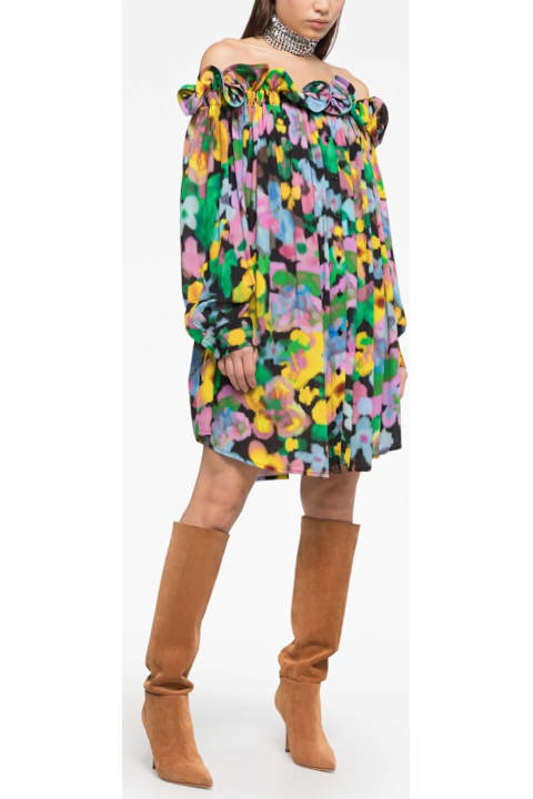 AZ Factory for Men AZ Factory Off Shoulder Short Dress