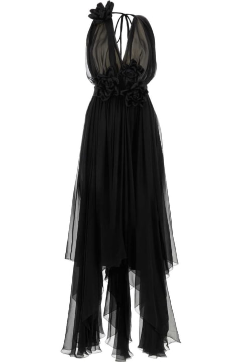 Fashion for Women Dolce & Gabbana Black Chiffon Dress