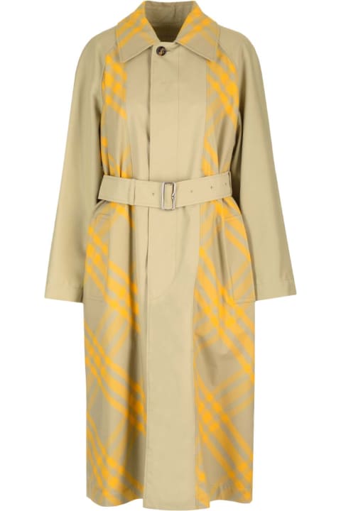 Coats & Jackets for Women Burberry 'bradford' Reversible Car Coat
