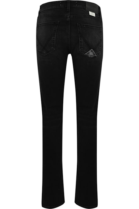 Roy Rogers Pants for Men Roy Rogers 517 Black Carlin Jeans In Black Denim Roy Rogers