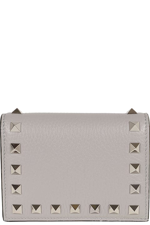 Valentino Garavani Wallets for Women Valentino Garavani Flap French Wallet | Rockstud