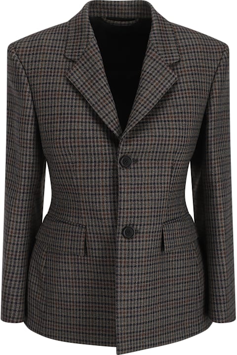 Balenciaga Coats & Jackets for Women Balenciaga Hourglass Blazer