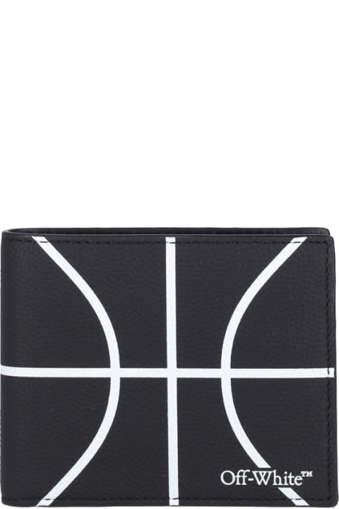 Off-White Wallets for Men Off-White "basket" Bifold Wallet