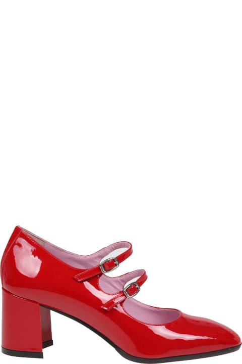 Fashion for Women Carel Alice Pump In Red Patent Leather